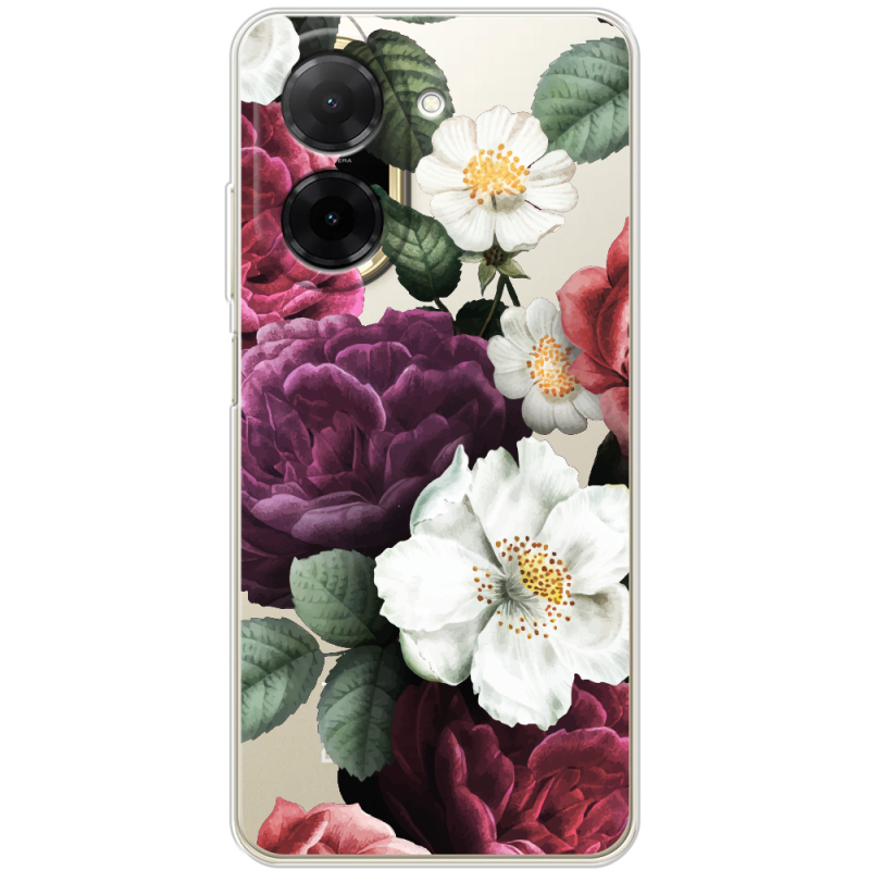 Прозорий чохол BoxFace Xiaomi Redmi A5 Floral Dark Dreams