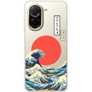 Прозорий чохол BoxFace Xiaomi Redmi A5 Большая волна в Канагаве