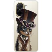 Прозорий чохол BoxFace Xiaomi Redmi A5 Steampunk Cat