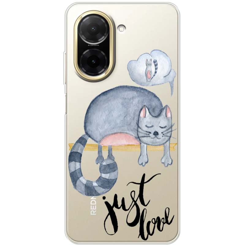 Прозорий чохол BoxFace Xiaomi Redmi A5 Just Love