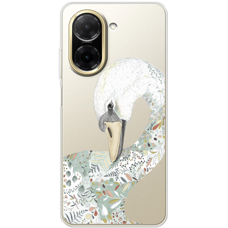 Прозорий чохол BoxFace Xiaomi Redmi A5 Swan