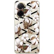 Прозорий чохол BoxFace Xiaomi Redmi A5 Cotton flowers