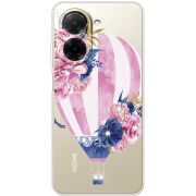 Чохол зі стразами Xiaomi Redmi A5 Pink Air Baloon