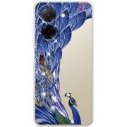 Чохол зі стразами Xiaomi Redmi A5 Peafowl