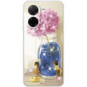 Чохол зі стразами Xiaomi Redmi A5 Little Boy and Girl