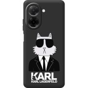 Чорний чохол BoxFace Xiaomi Redmi A5 Cat in Black
