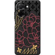 Чорний чохол BoxFace Xiaomi Redmi A5 FranceFlowers