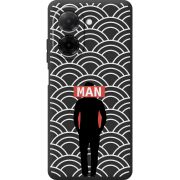 Чорний чохол BoxFace Xiaomi Redmi A5 Man Pattern