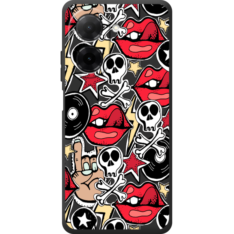 Чорний чохол BoxFace Xiaomi Redmi A5 Rock Graffiti
