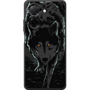 Чорний чохол BoxFace Xiaomi Redmi A5 Wolf