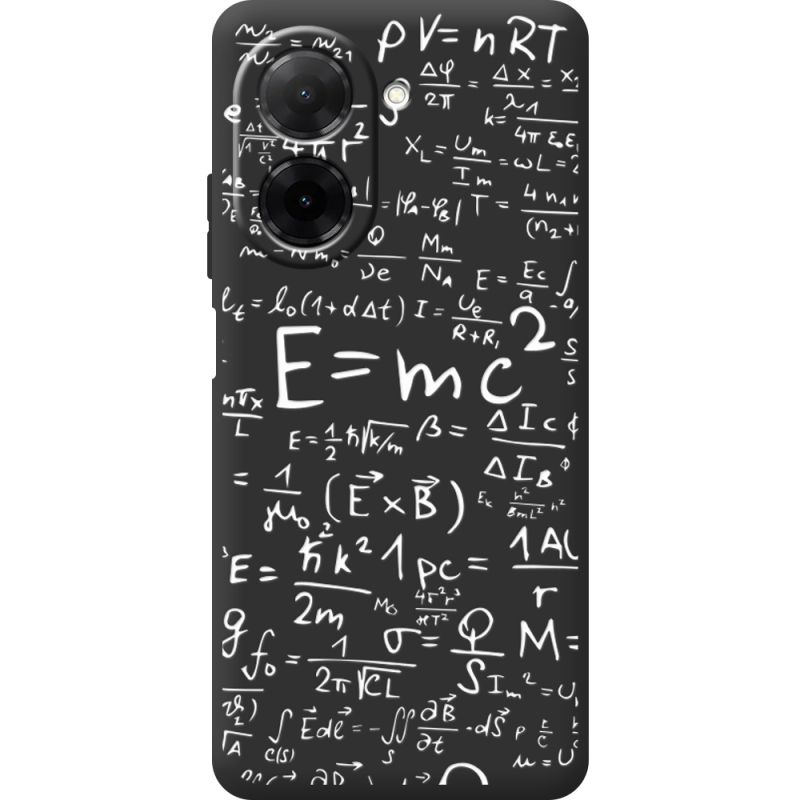 Чорний чохол BoxFace Xiaomi Redmi A5 E=mc2