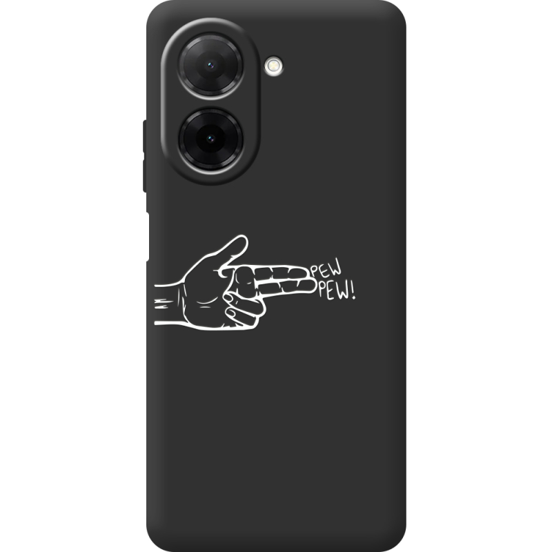 Чорний чохол BoxFace Xiaomi Redmi A5 Pew Pew