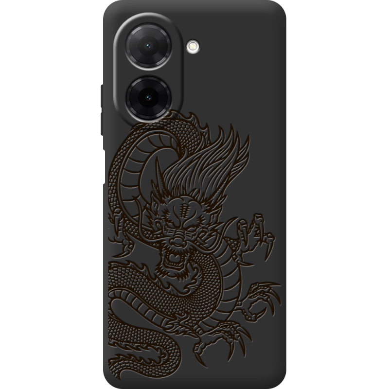 Чорний чохол BoxFace Xiaomi Redmi A5 Chinese Dragon