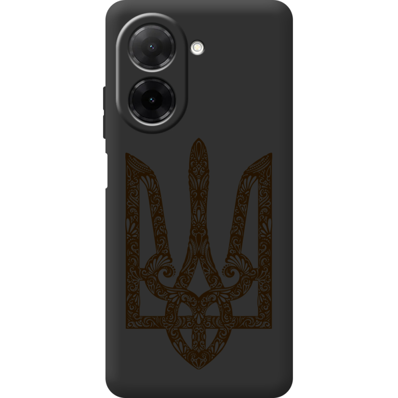 Чорний чохол BoxFace Xiaomi Redmi A5 Ukrainian Trident