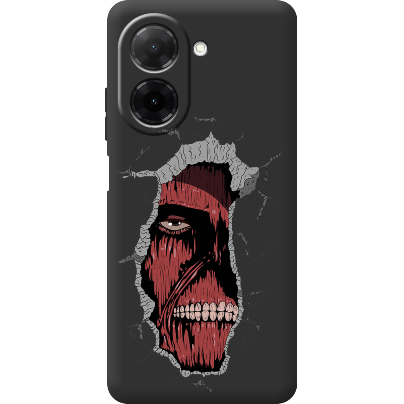 Чорний чохол BoxFace Xiaomi Redmi A5 Нападение на Титана