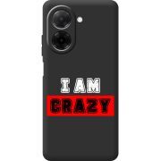 Чорний чохол BoxFace Xiaomi Redmi A5 I'm Crazy