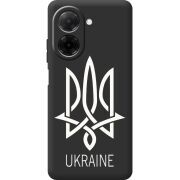Чорний чохол BoxFace Xiaomi Redmi A5 Тризуб монограмма ukraine