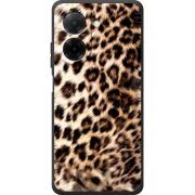 Чорний чохол BoxFace Xiaomi Redmi A5 Леопардовий