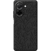 Чорний чохол BoxFace Xiaomi Redmi A5 Leaves