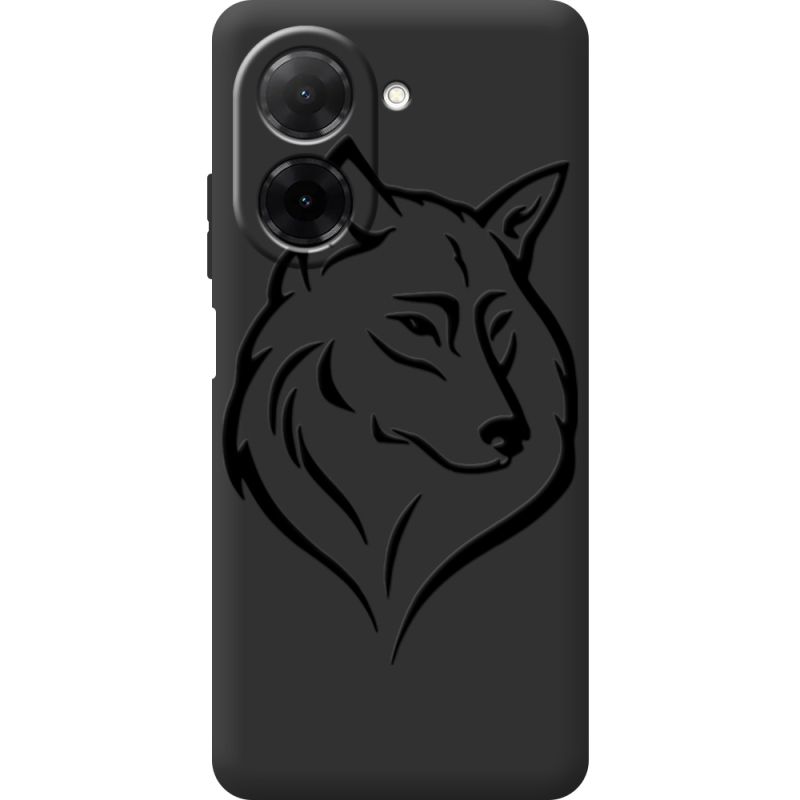 Чорний чохол BoxFace Xiaomi Redmi A5 Wolf