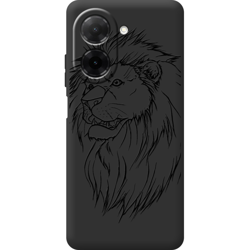 Чорний чохол BoxFace Xiaomi Redmi A5 Lion