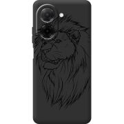 Чорний чохол BoxFace Xiaomi Redmi A5 Lion