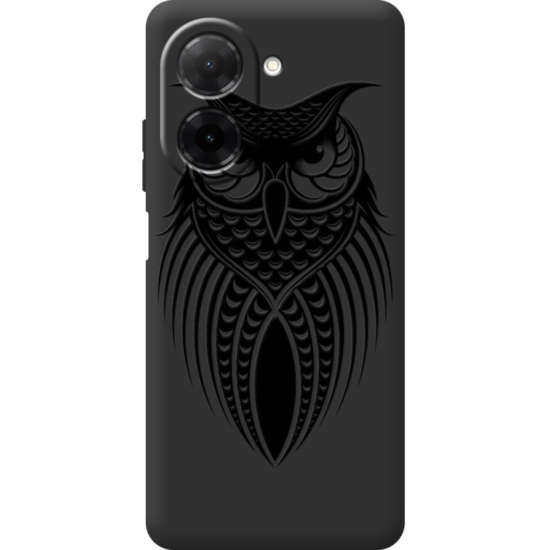 Чорний чохол BoxFace Xiaomi Redmi A5 Owl