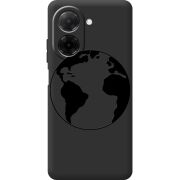 Чорний чохол BoxFace Xiaomi Redmi A5 Earth