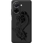 Чорний чохол BoxFace Xiaomi Redmi A5 Snake