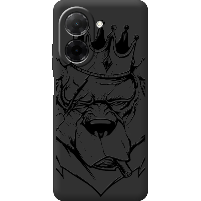 Чорний чохол BoxFace Xiaomi Redmi A5 Bear King