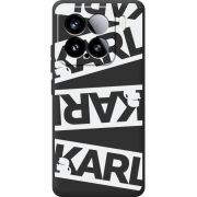 Чорний чохол BoxFace Xiaomi 15 White Karl