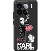 Чорний чохол BoxFace Xiaomi 15 For Karl