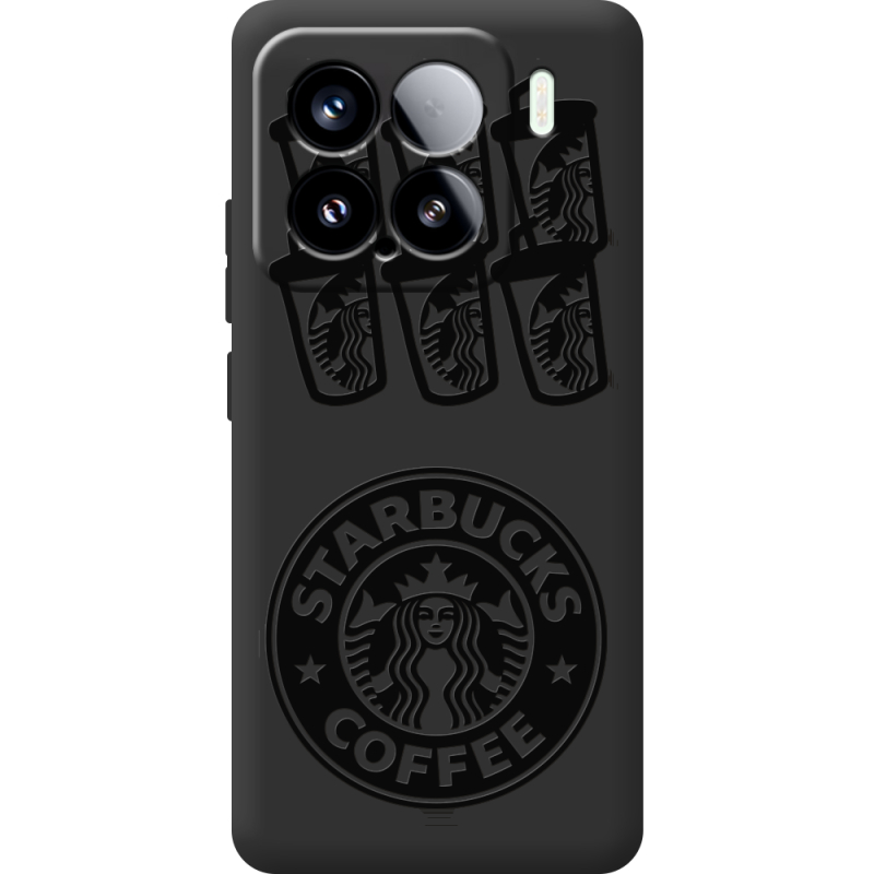 Чорний чохол BoxFace Xiaomi 15 Black Coffee