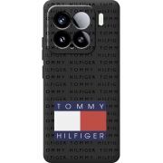Чорний чохол BoxFace Xiaomi 15 Tommy Print