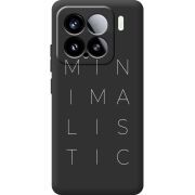 Чорний чохол BoxFace Xiaomi 15 Minimalistic