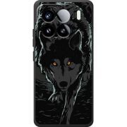 Чорний чохол BoxFace Xiaomi 15 Wolf