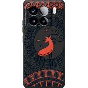 Чорний чохол BoxFace Xiaomi 15 Ornament