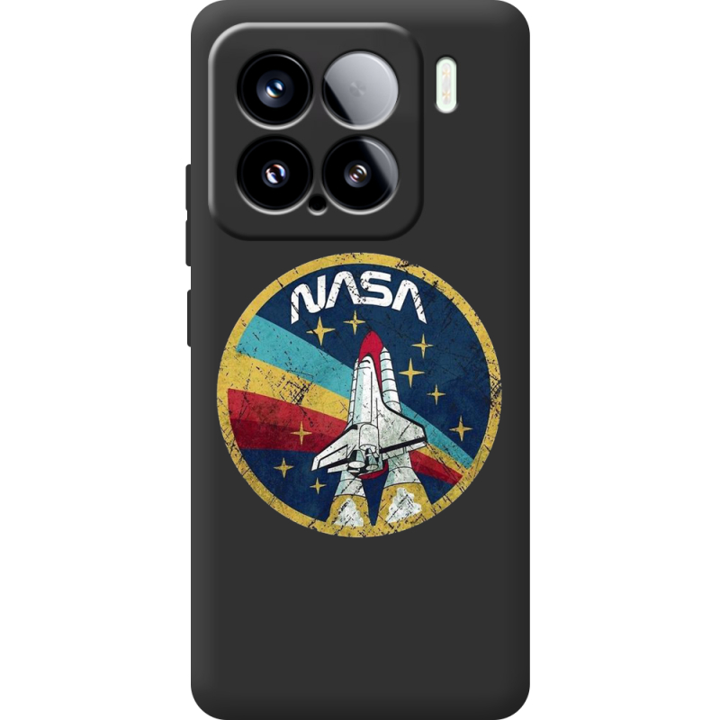 Чорний чохол BoxFace Xiaomi 15 NASA