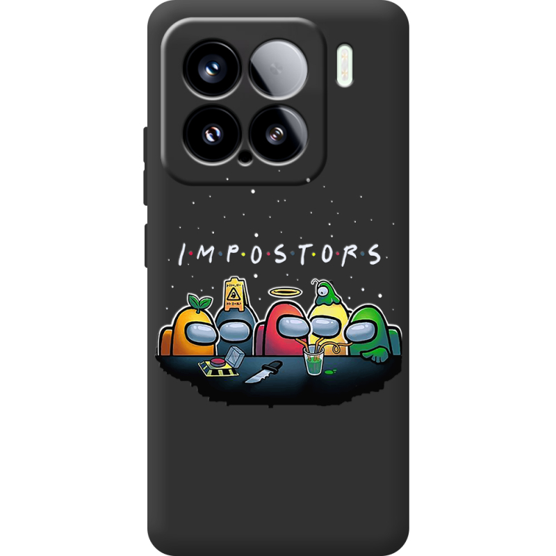 Чорний чохол BoxFace Xiaomi 15 Among Us Impostors