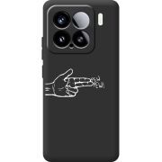 Чорний чохол BoxFace Xiaomi 15 Pew Pew