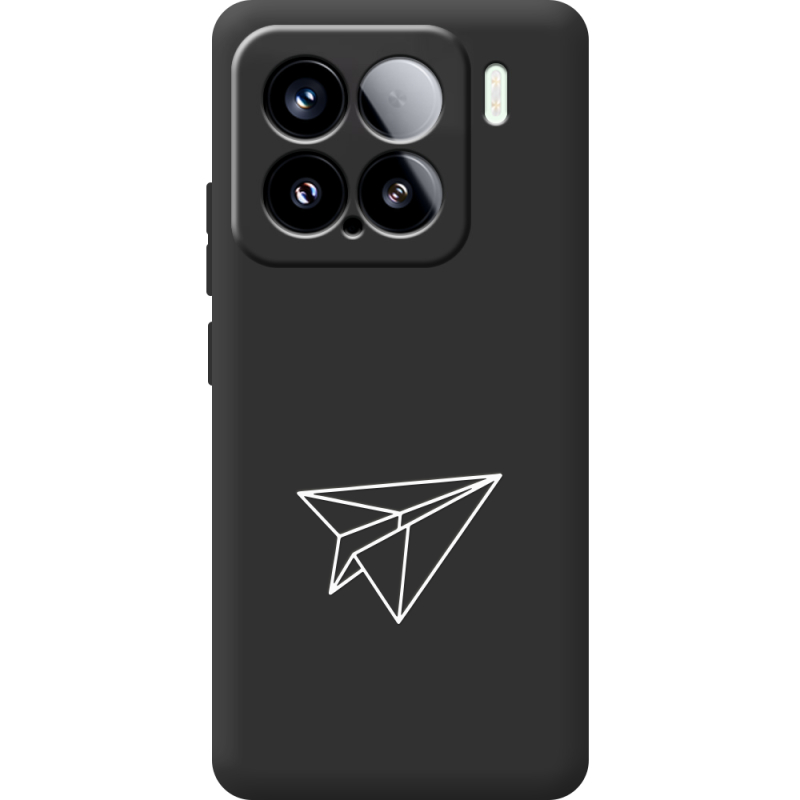 Чорний чохол BoxFace Xiaomi 15 Paper Plane