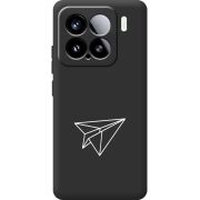 Чорний чохол BoxFace Xiaomi 15 Paper Plane