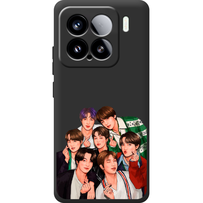 Чорний чохол BoxFace Xiaomi 15 BTS