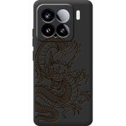 Чорний чохол BoxFace Xiaomi 15 Chinese Dragon