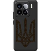 Чорний чохол BoxFace Xiaomi 15 Ukrainian Trident