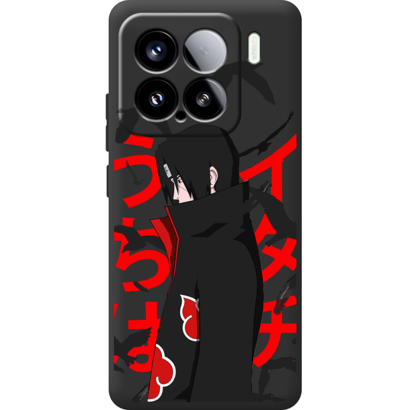 Чорний чохол BoxFace Xiaomi 15 Учиха Итачи