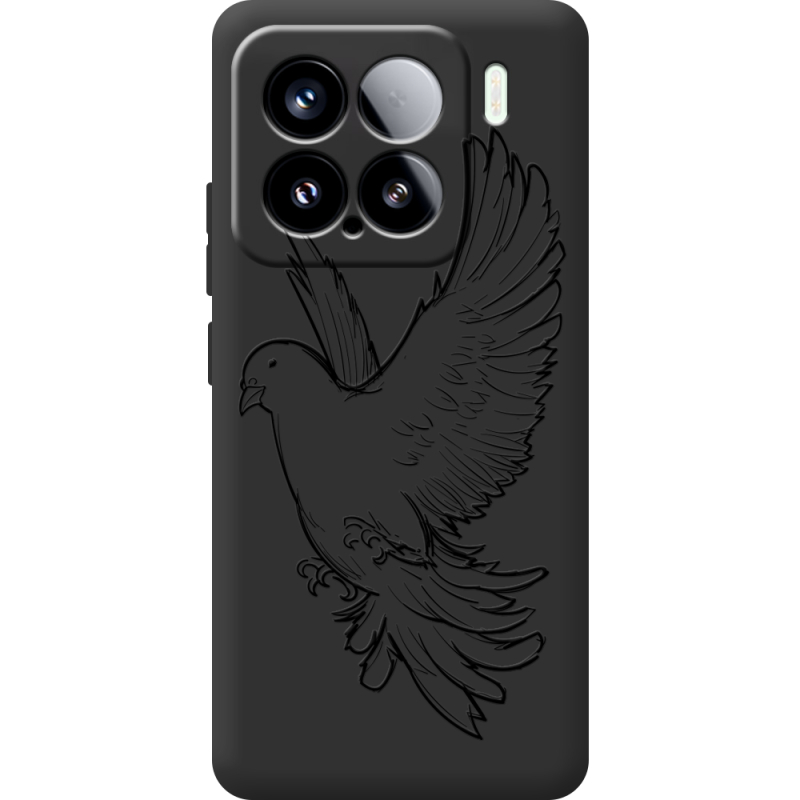 Чорний чохол BoxFace Xiaomi 15 Dove