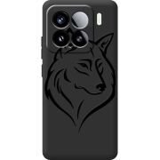 Чорний чохол BoxFace Xiaomi 15 Wolf
