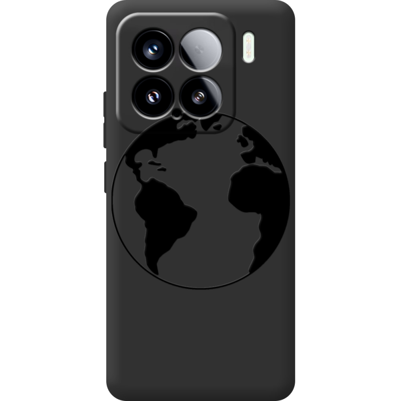 Чорний чохол BoxFace Xiaomi 15 Earth