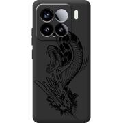 Чорний чохол BoxFace Xiaomi 15 Snake